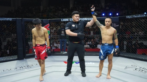 Bùi Đình Khải thắng Bùi Xuân Nguyên sau một tình huống ra đòn cực kỳ chính xác