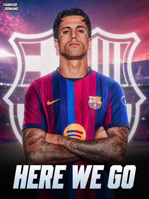 Cancelo đã chấm dứt hợp đồng với Al Hilal và chuẩn bị ký hợp đồng dài hạn với Barca - Ảnh: Fabrizio Romano
