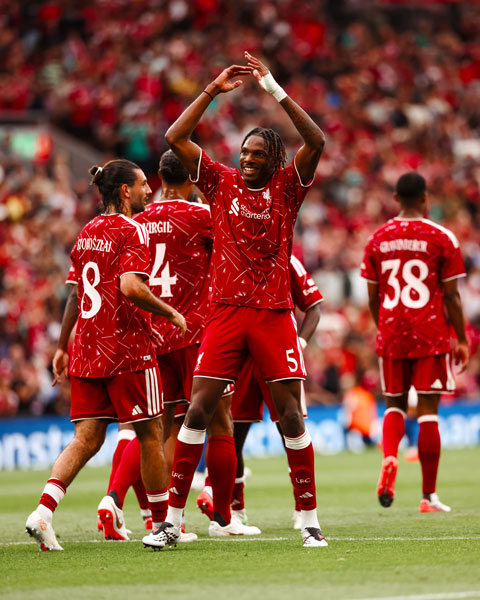 Jacquet ghi bàn ngay trận ra mắt Liverpool - Ảnh: @LFC