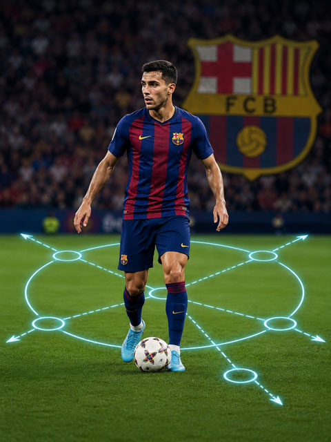 Sự có mặt của Rodri có thể giúp Barca quay lại thời kỳ kiểm soát bóng đáng sợ