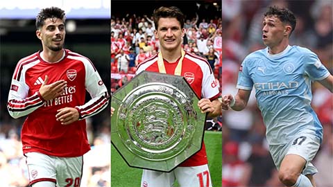 Arsenal đã thắng thuyết phục Man City tại Community Shield 2026