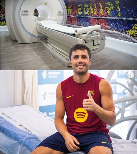 Rodri đang có mặt ở Barcelona để chờ mai (18/8) kiểm tra y tế 