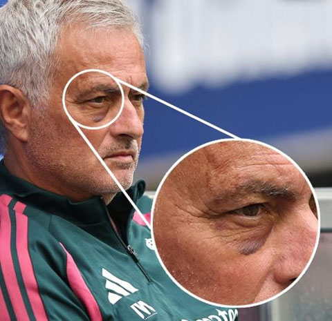 Mourinho gây xôn xao vì “giao diện” khác lạ