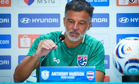 HLV trưởng ĐT Thái Lan, Anthony Hudson 