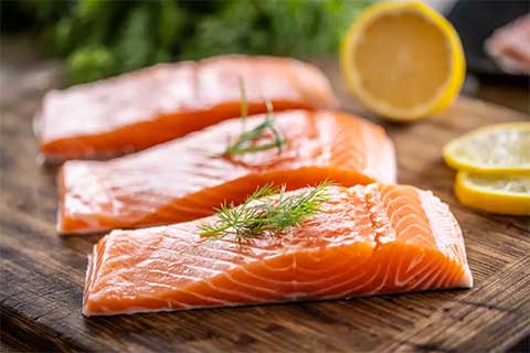 Cá hồi là món ăn quen thuộc với nhiều người, nhưng Palmer không biết cách chế biến