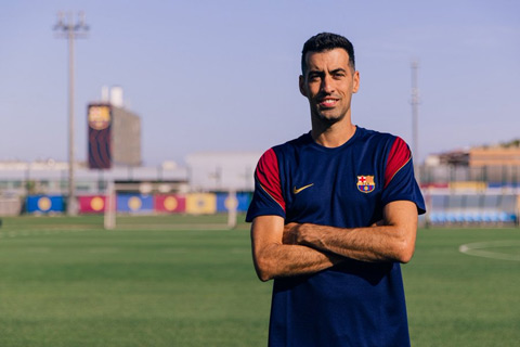 Busquets sẽ làm việc ở đội trẻ Barca