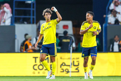 Al Nassr thắng Al Diriyah 4-1 và giành quyền đi tiếp