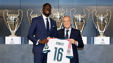 Real Madrid chính thức công bố Konate, trao anh áo số 16