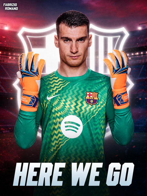Livakovic đạt thỏa thuận gia nhập Barca - Ảnh: Fabrizio Romano