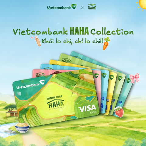Vietcombank Haha Collection chính thức ra mắt, mở khóa hàng loạt cơ hội trải nghiệm độc quyền cùng Quán Nhà Haha