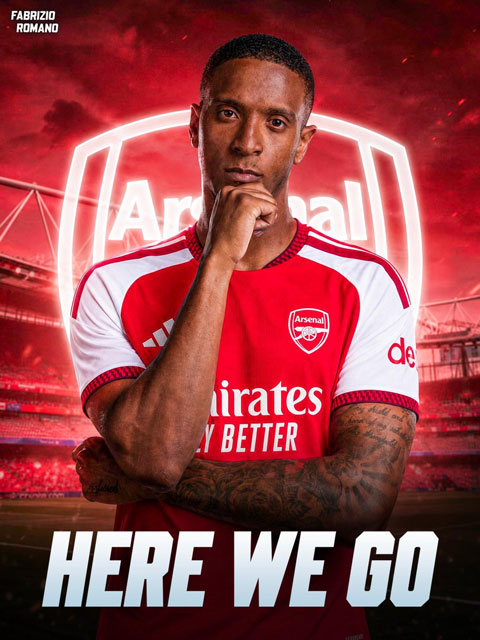 Konsa đã đầu quân cho Arsenal 
