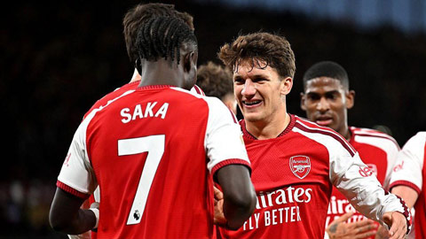 Arsenal đã thắng thuyết phục Coventry ở vòng 1 Ngoại hạng Anh 2026/27