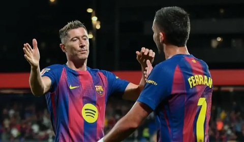 Sự ra đi của Lewandowski và Ferran Torres giúp Barca giải phóng đáng kể quỹ lương. Ảnh: Tribuna