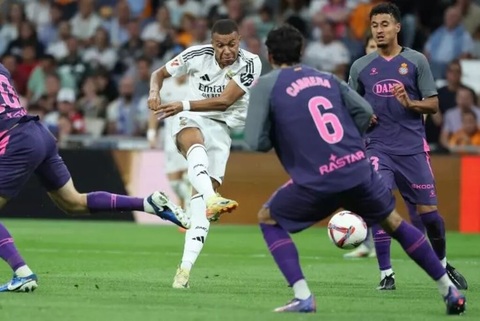 Mbappe sẽ có cơ hội "báo thù" khi gặp lại Espanyol. Ảnh: ESPN