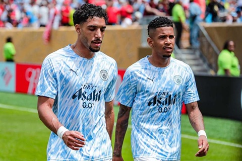 Cặp đôi Marmousch và Savinho chuẩn bị cập bến Tottenham từ Man City