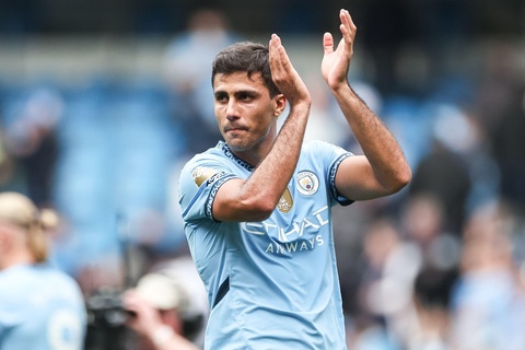 Khoảng trống của Rodri là vấn đề đối với Man City