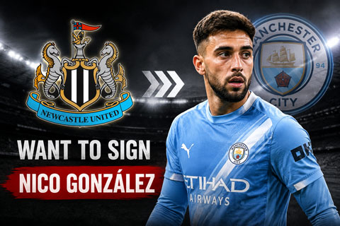Newcastle tiến sát việc chiêu mộ Nico Gonzalez