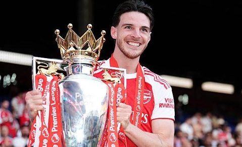 Declan Rice là thương vụ có tầm ảnh hưởng nhiều đến chức vô địch Premier League 2025/26 của Arsenal