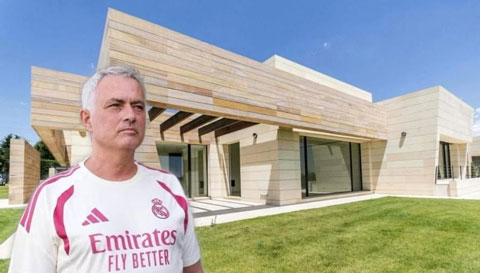 Siêu biệt thự mà Mourinho ở có giá thuê 20.000 euro