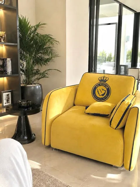 Ghế sofa in logo Al Nassr