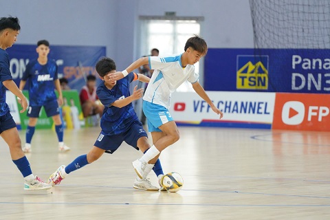 Thái Sơn Nam TP.HCM vào chung kết sau trận thắng nghẹt thở. Ảnh: Nguyễn Khanh 