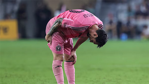 Messi hiện cùng Inter Miami trải qua 4 trận không thắng