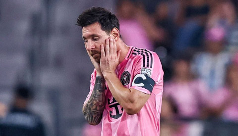 Messi sẽ phải cố gắng tránh chuỗi 5 trận không thắng cùng Inter Miami