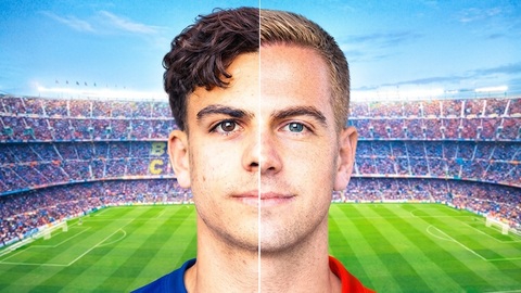 HLV Hansi Flick nhận xét Xavi Espart có những phẩm chất khiến ông nhớ tới Philipp Lahm. Ảnh: Youtube