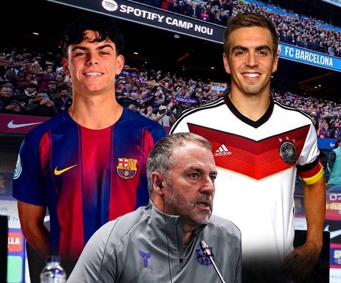 Giống Philipp Lahm, Xavi Espart cũng là một "con dao pha" lợi hại. Ảnh: Instagram