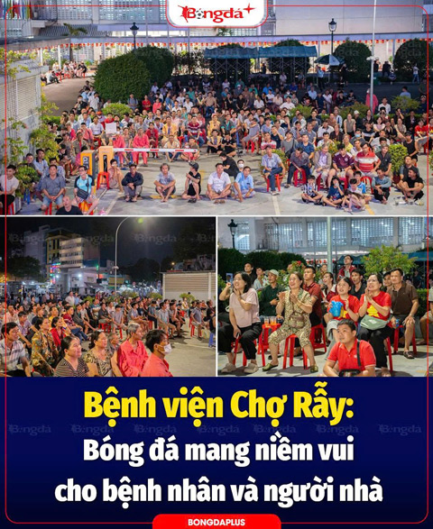 Đêm qua, không chỉ có bóng đá mà là ngày hội của người dân Việt Nam. Những hình ảnh được ghi nhận từ bệnh viện Chợ Rẫy (TP.HCM)