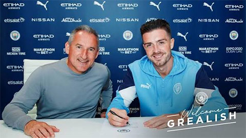 Hợp đồng của Grealish với Man City chỉ còn 1 năm