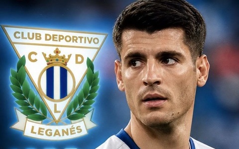 Leganes đang tiếp cận Como để tìm cách đưa Alvaro Morata trở lại Tây Ban Nha. Ảnh: Facebook