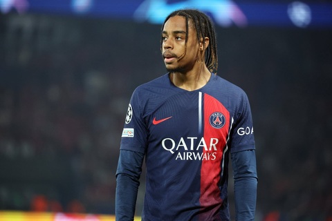 PSG đã đồng ý bán Bradley Barcola cho Liverpool với giá 120 triệu bảng Anh
