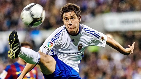 Herrera từng chơi 86 trận cho Zaragoza trong giai đoạn 2009 - 2011