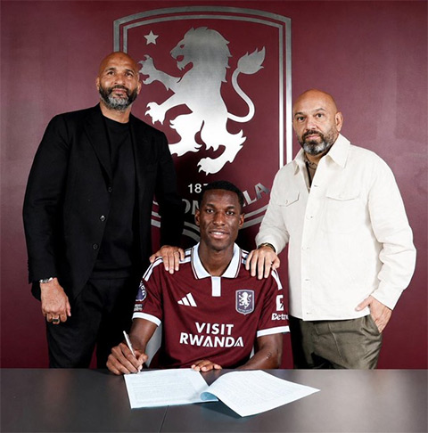 Jackson trở thành bản hợp đồng đắt giá nhất lịch sử Aston Villa