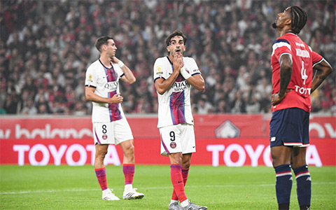 PSG đang trải qua khởi đầu đầy sóng gió tại Ligue 1