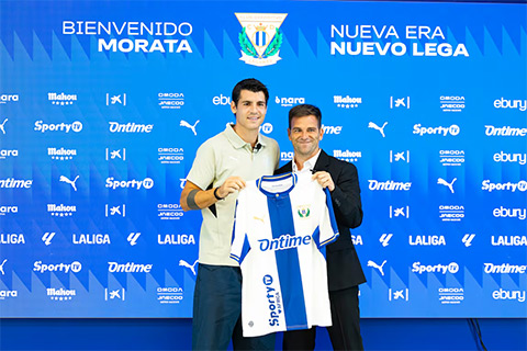 Morata sẵn sàng đưa Leganes thăng hạng La Liga mùa tới