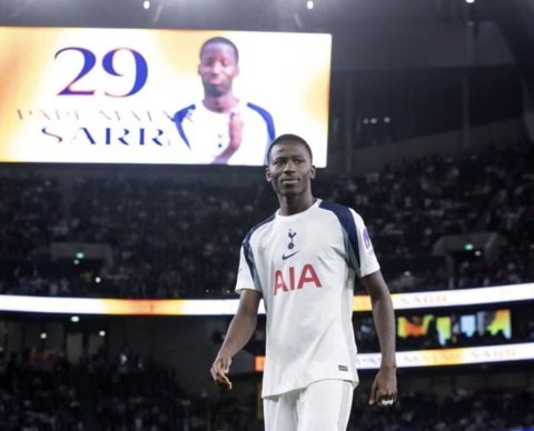 Mùa 2024/25, Sarr đứng đầu Premier League về nhiều chỉ số hỗ trợ tấn công