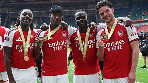 Arsenal hiện là "đất diễn" của các cầu thủ bản địa