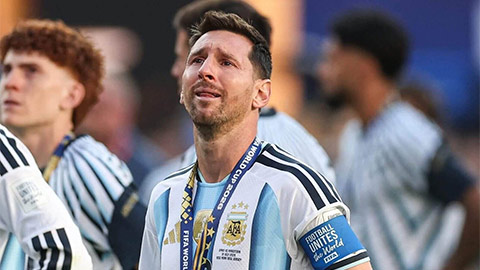 Messi đã khép lại sự nghiệp thi đấu quốc tế