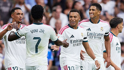 Real Madrid tiếp tục bay cao dưới thời Mourinho