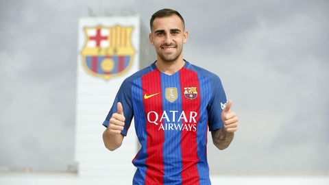 Thay vì Jesus, cuối cùng Barca lại chiêu mộ Paco Alcacer. Ảnh: FC Barcelona