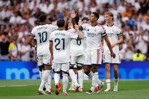 Ba trận đầu toàn thắng chưa đảm bảo chức vô địch cho Real Madrid. Ảnh: Real Madrid