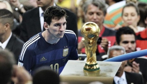 Nỗi buồn sâu thẳm của Messi sau thất bại ở chung kết World Cup 2014