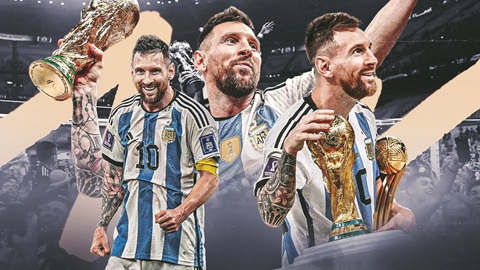 Messi đã để lại di sản vĩ đại trong màu áo ĐT Argentina