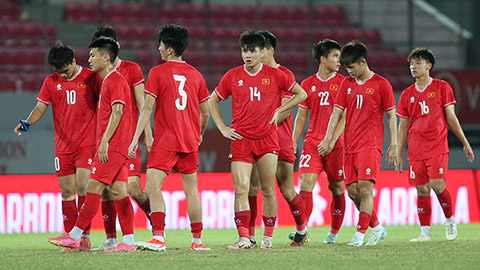 U20 Việt Nam không thể dự VCK U20 châu Á 2025 - Ảnh: Minh Tuấn 