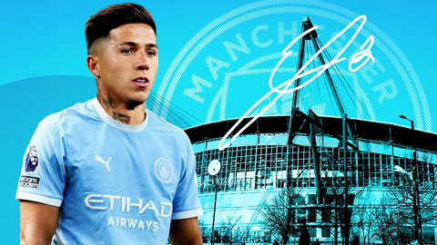 Man City và Chelsea được cho là đã đạt thỏa thuận về nguyên tắc ở thương vụ Enzo Fernandez - Ảnh The Sun