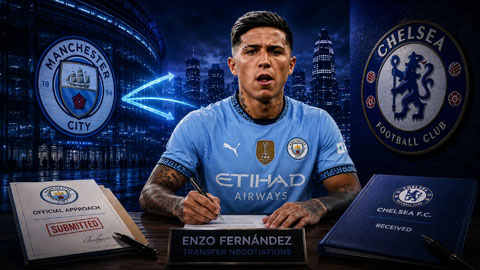 Man City sẽ phải chi số tiền cực lớn nếu muốn có Enzo