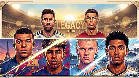 Messi và Ronaldo sắp chia tay bóng đá và rất nhiều ứng viên đang sẵn sàng bước lên thay thế