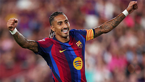 Raphinha đang có phong độ ghi bàn ấn tượng ở đầu mủa giải La Liga 2026/27 - Ảnh: Opta